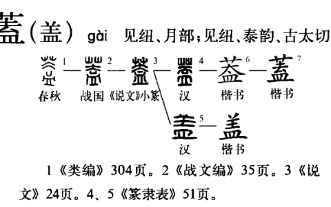 盖